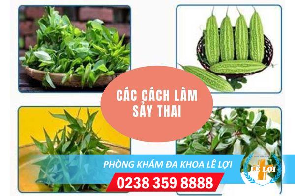 Phương pháp làm sảy thai tự nhiên