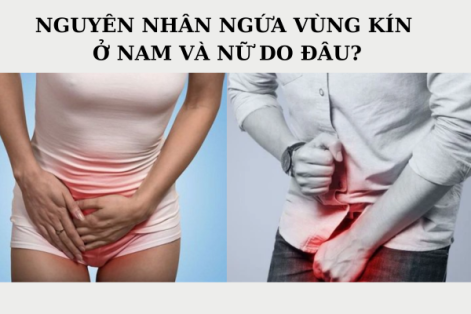 Ngứa rát vùng kín ở nam nữ là do đâu ?