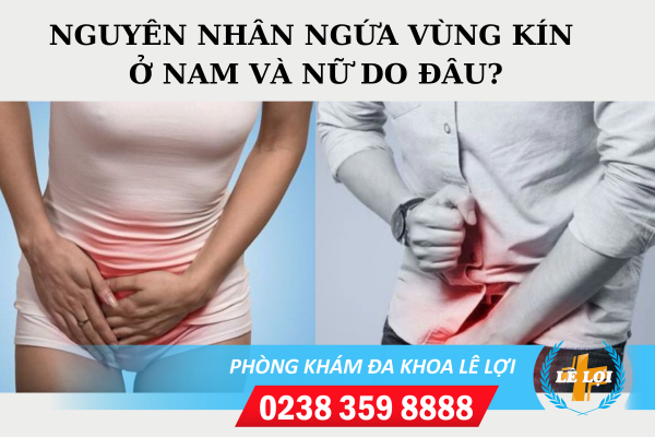 Ngứa rát vùng kín ở nam nữ là do đâu ?