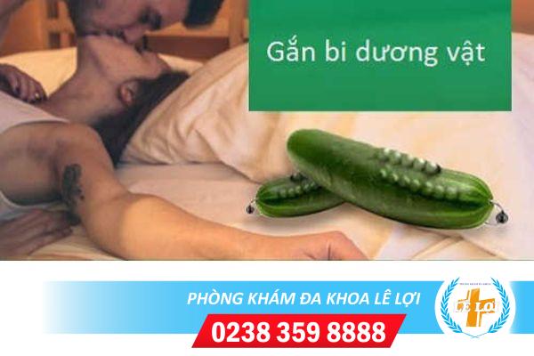 Gắn bi dương vật cải thiện kích thước