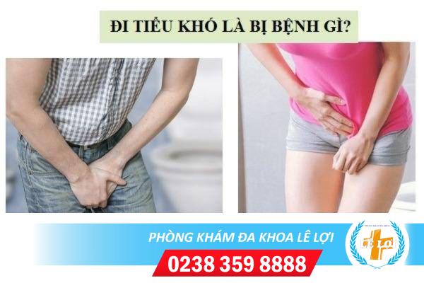 Đi tiểu khó là triệu chứng của bệnh gì?