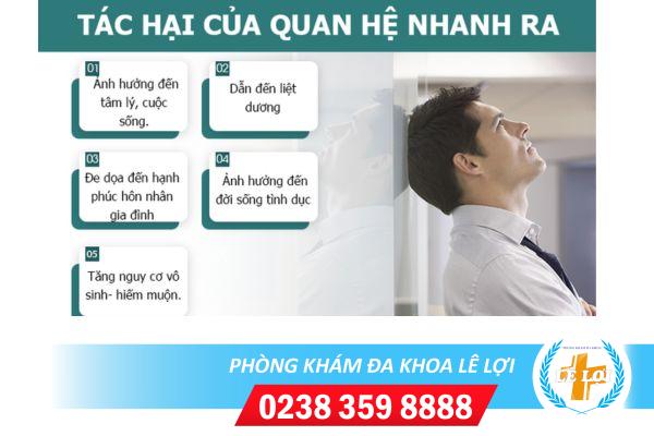 7 nguyên nhân khiến quý ông quan hệ nhanh ra