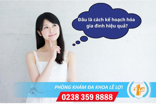 Phương pháp kế hoạch hóa gia đình an toàn cho nữ giới