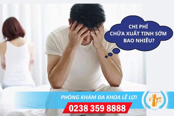 Chi phí chữa xuất tinh sớm