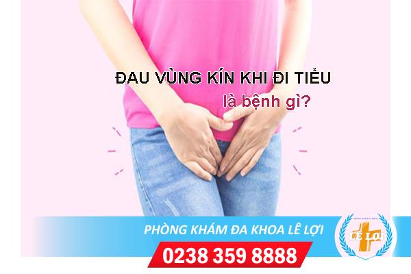 Nguyên nhân đau vùng kín khi đi tiểu